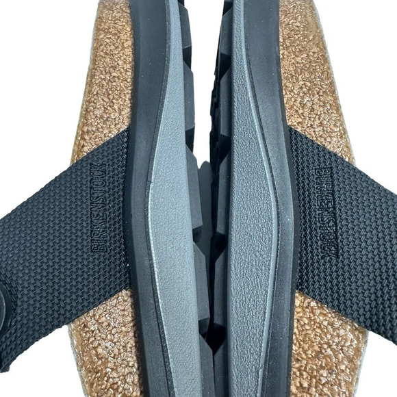 NWOT Birkenstock Men\'s Sahara Black Sandals Slip On Shoes. Sz: EU43/US 10 main image 8